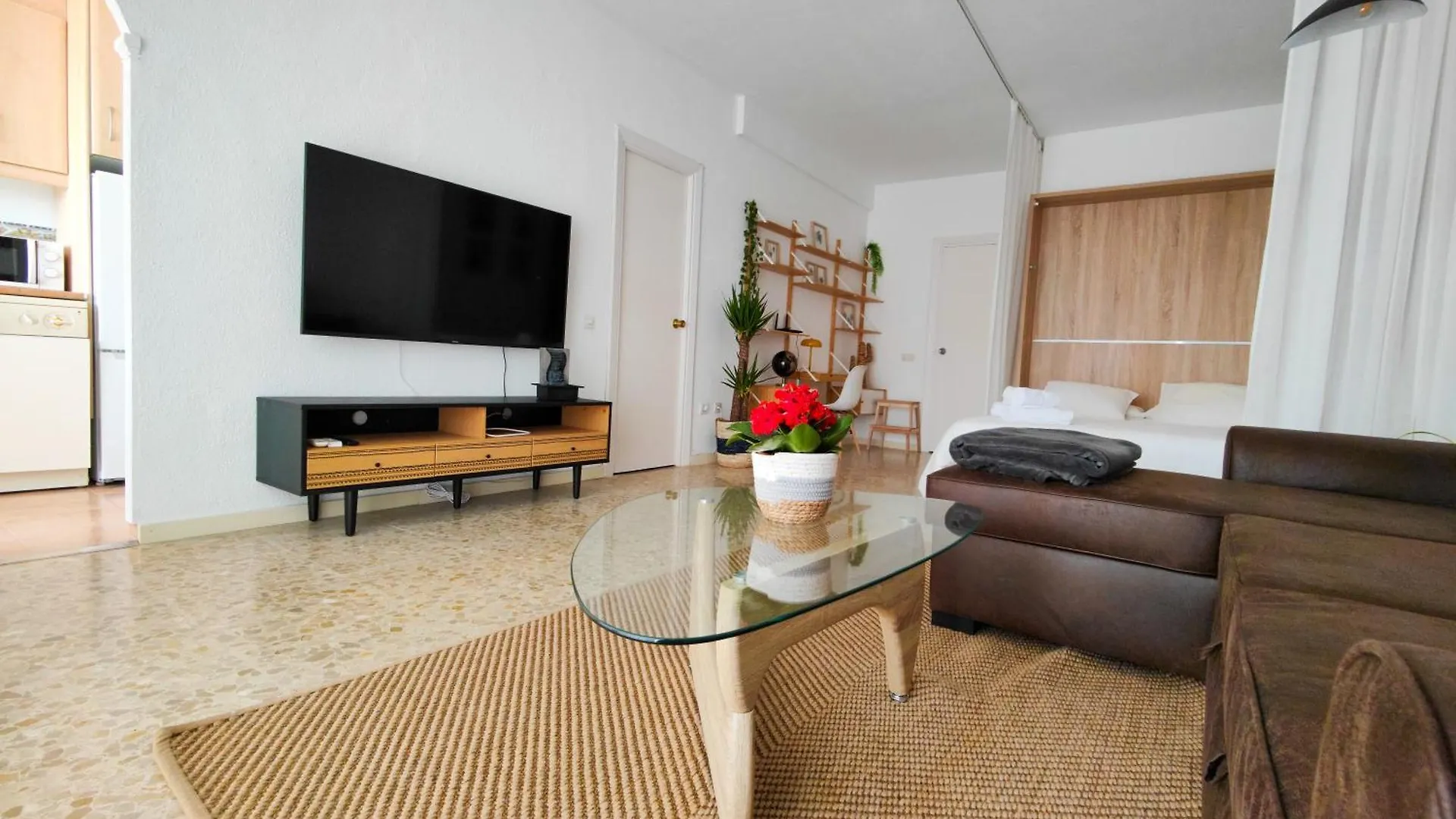 公寓 Modern Loft In Malaga Beach